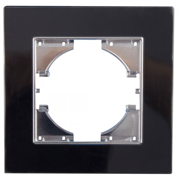 S-empot.cristal negro marco 1elemento