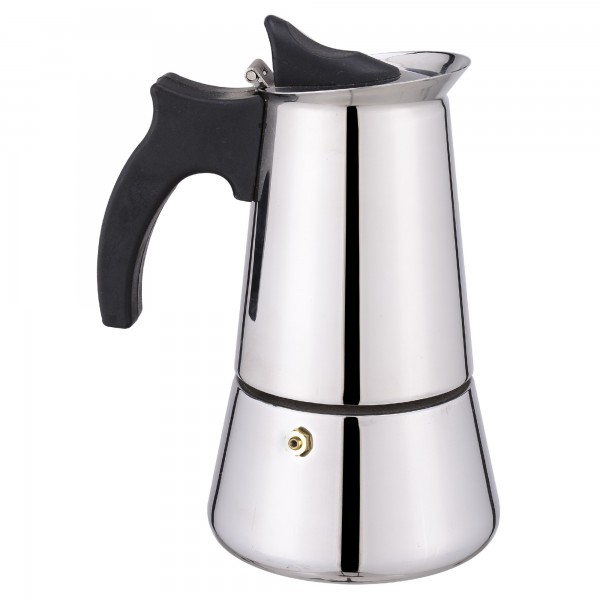 Cafetera inox. induccion 6 tazas