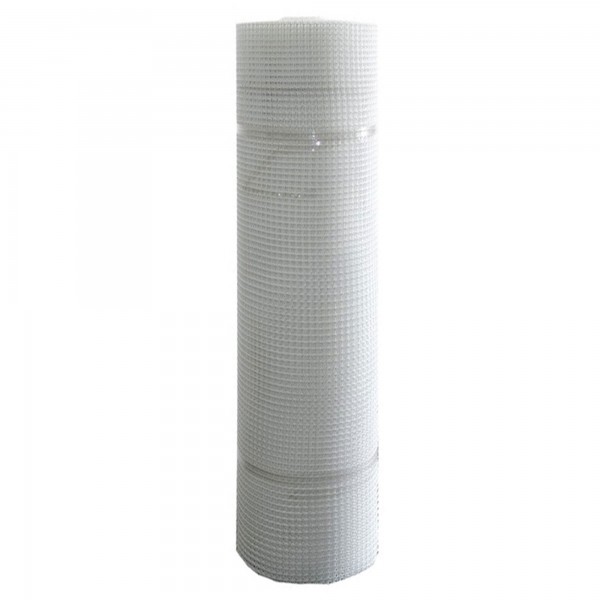 Malla plast.alfa blanca 18 mm. 1x25 m.