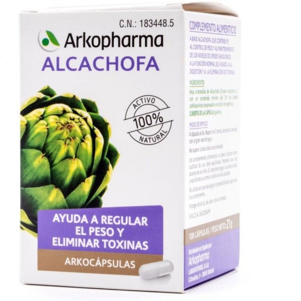 Arkopharma Alcachofa 80 Capsulas