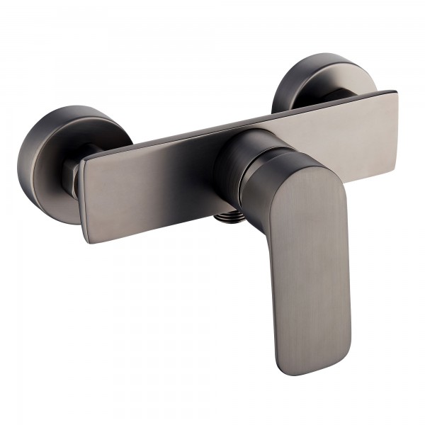 Monomando coral titanio mate  ducha