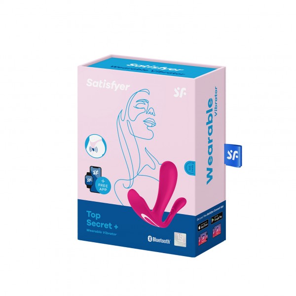 Satisfyer top secret vibrador rosa 1un