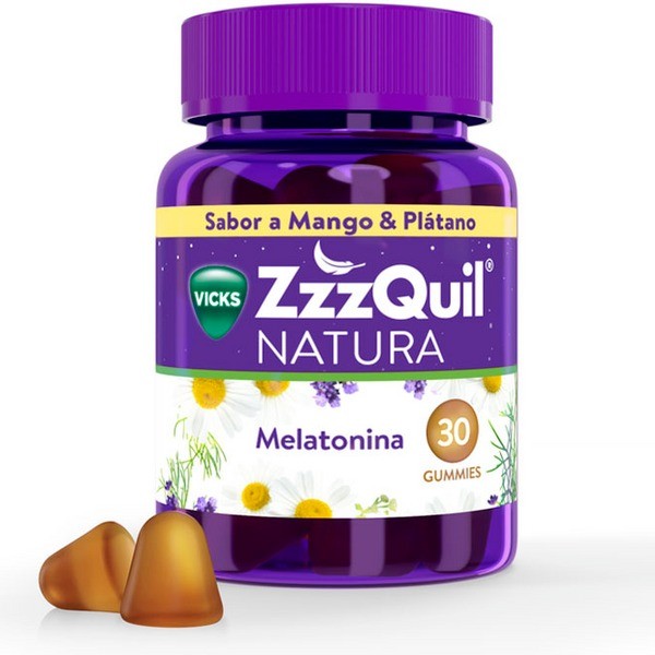 Zzzquil Melatonina Mango Platano 30 Gominolas