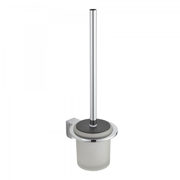 Escobillero lavabo coral cromado