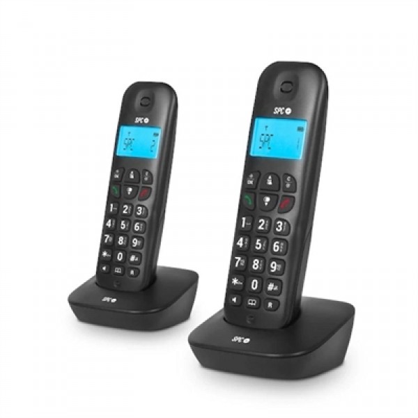 Spc 7302n telefono dect air pro duo negro