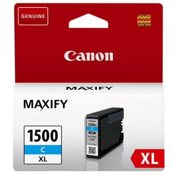 Canon cartucho pgi-1500xlc cian