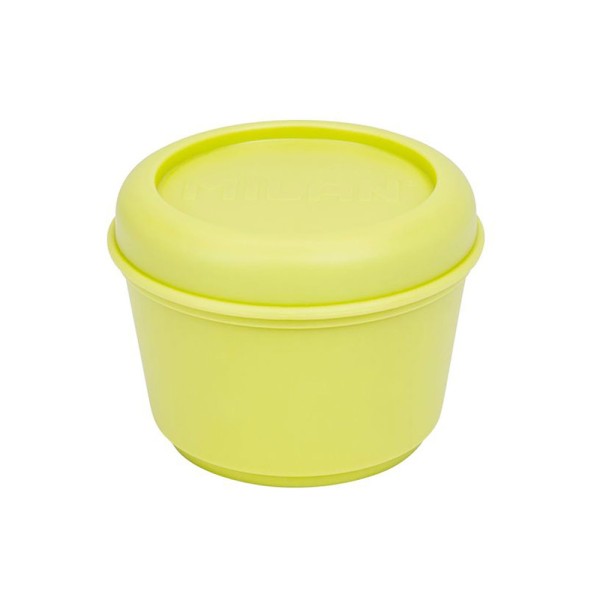 Recipiente para alimentos redondo serie sunset amarillo 0,25 l (pack 2 unidades)