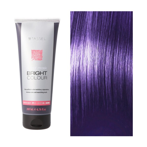 Eurostil bright colour mascarilla capilar color violeta 1un