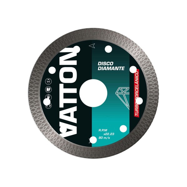Disco diamante turbo porcelanico 115mm