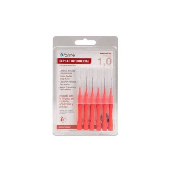 Cepillo Interdental Farline Mini Conical 10 mm 6