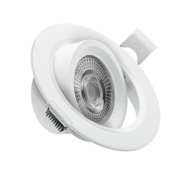 Aro led basculante ip20 red.blan.7w.cct