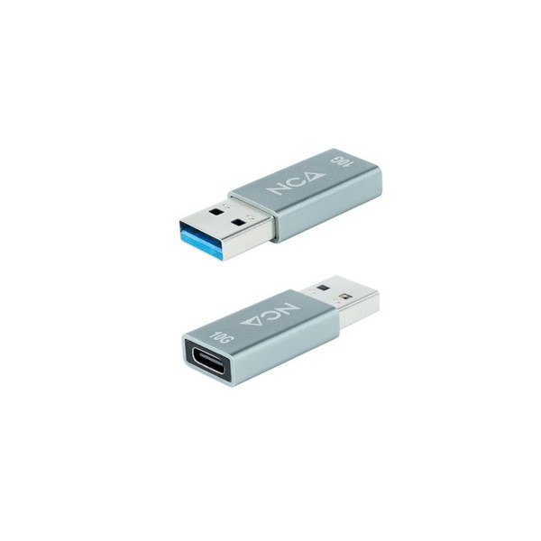 Nanocable adaptador usb-a/m 3.1 gen2 a usb-c/h
