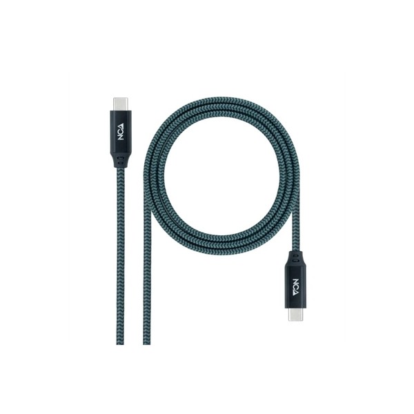 Nanocable cable usb 3.2 gen2x2 100w 4k usb-c 1m
