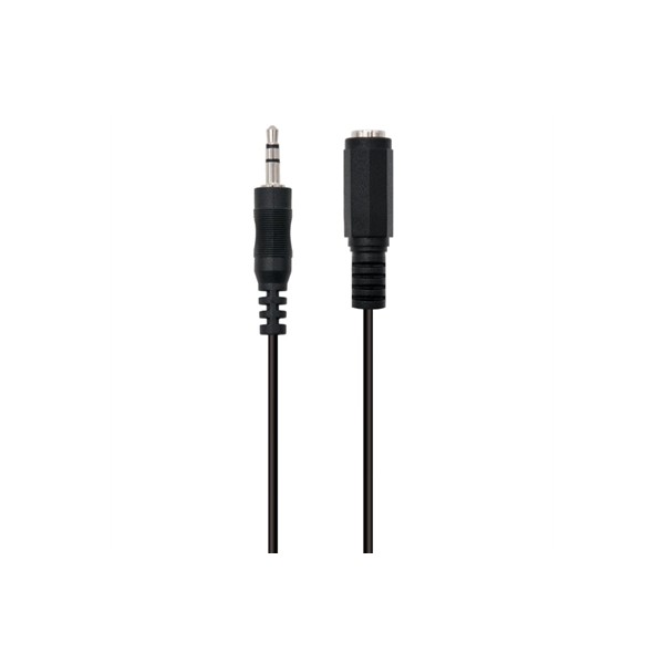 Ewent cable audio estereo 3,5mm/m y 3,5mm/h -3mt