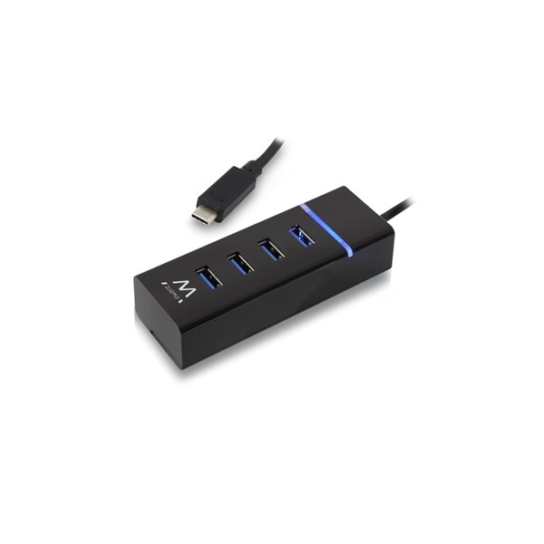 Ewent e1137 hub usb tipo c 4 pueros usb 3.1