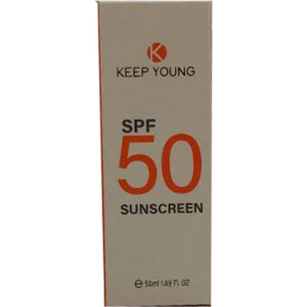 Keep young spf50 sunscreen crema 50ml