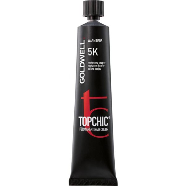Godwell topchic permanent hair color 5k warm reds 60ml