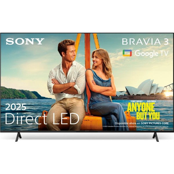 Sony bravia 3 k-43s3 / televisor smart tv 43" direct led uhd 4k hdr