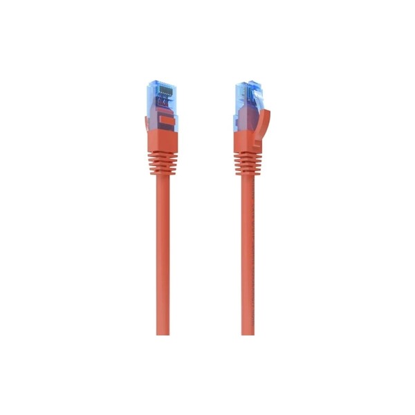 Aisens cable rj45 cat.6 utp awg26 cca rojo 0.5m