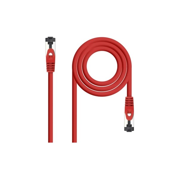 Nanocable cable red cat. 8.1 2ghz sstp rojo 0,30m
