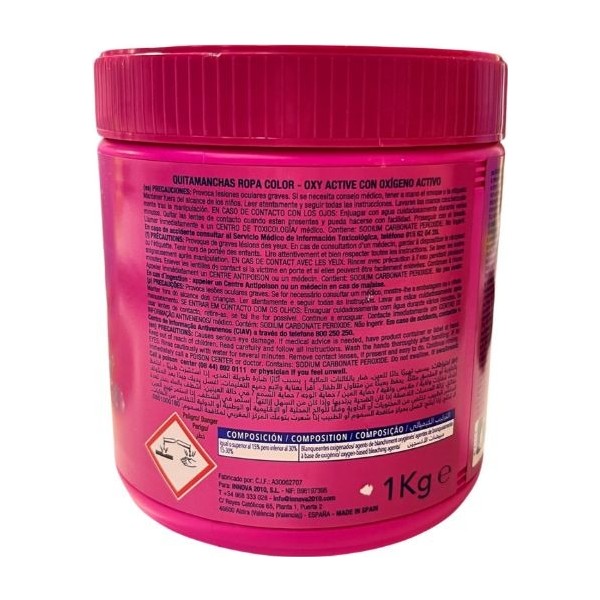 Mihogar quitamanchas para ropa de color 1Kg