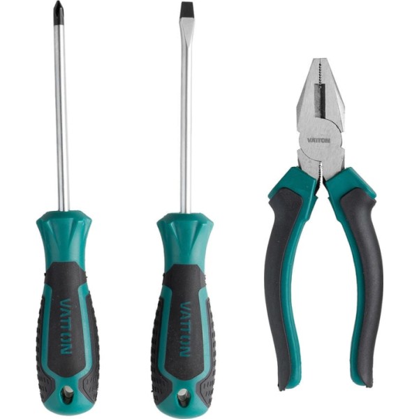 Juego herramientas combinadas  3pcs.