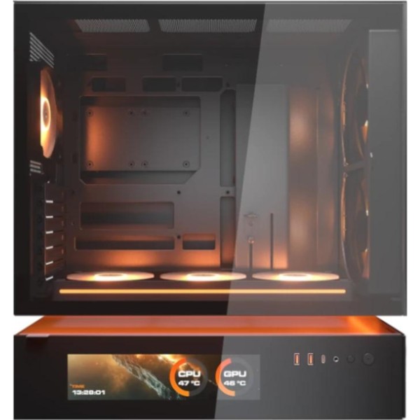 Cougar caja semitorre cfv235 mesh vision black