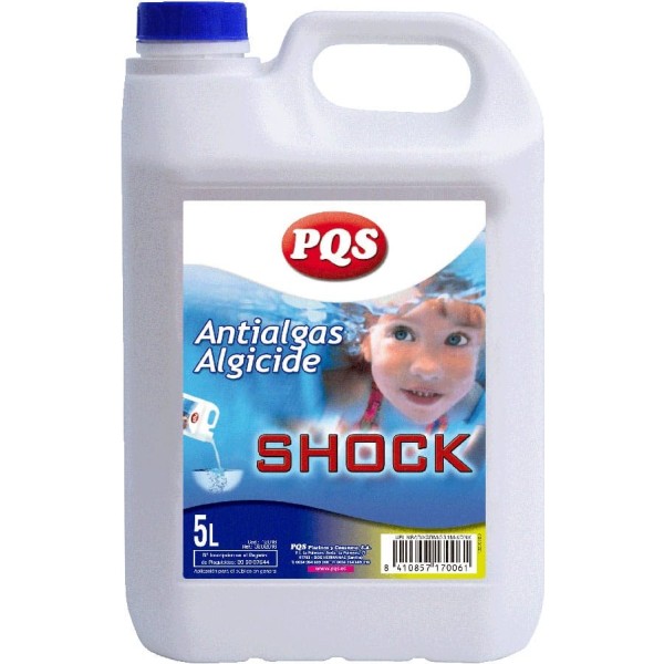 Antialgas choque, garrafa 5 l