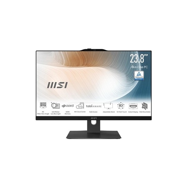 Msi am242p-1499es c5-120u 16gb 512gb w11h 24"negro
